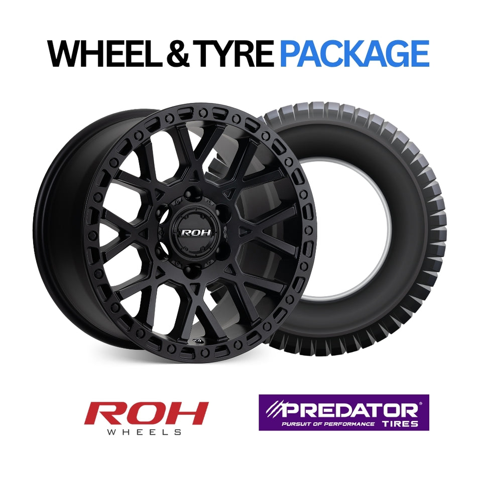 ROH Crawler Wheel & Tyre Package